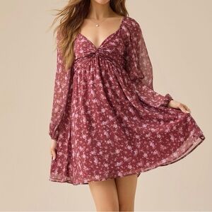 Altar’d State XXL Dawysn Chiffon Mini Dress NWT